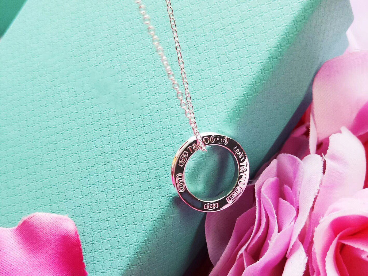 [Lumi Jewelry]SINGLE RING NECKLACE CHAIN LENGTH