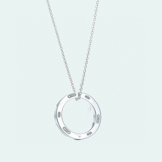 [Lumi Jewelry]SINGLE RING NECKLACE CHAIN LENGTH