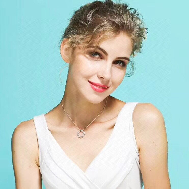 [Lumi Jewelry]SINGLE RING NECKLACE CHAIN LENGTH
