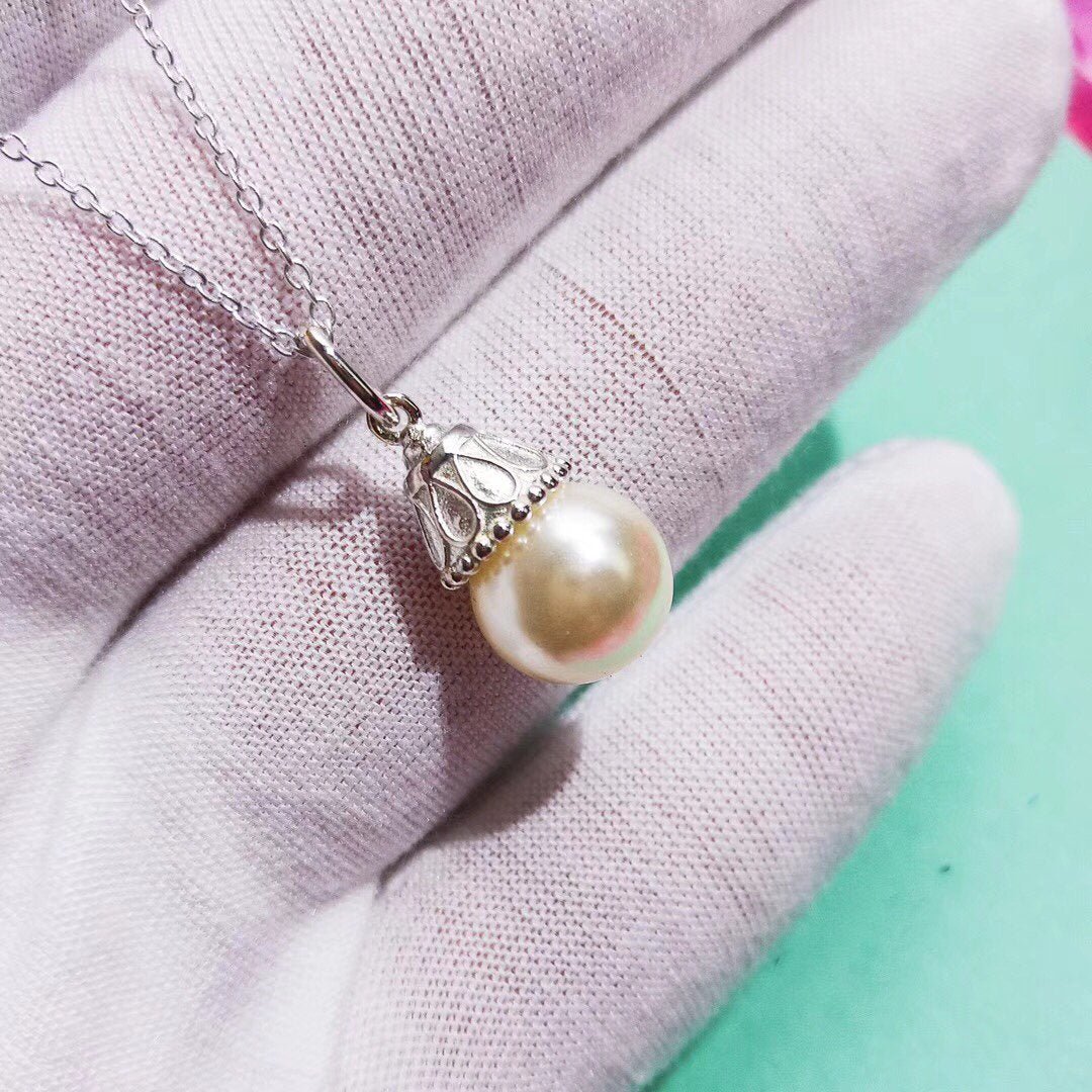[Lumi Jewelry]PEARL PENDANT GATSBY ZIEGFELD PEARL SILVER NECKLACE