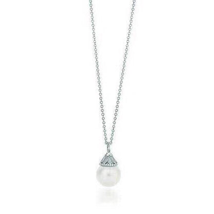 [Lumi Jewelry]PEARL PENDANT GATSBY ZIEGFELD PEARL SILVER NECKLACE
