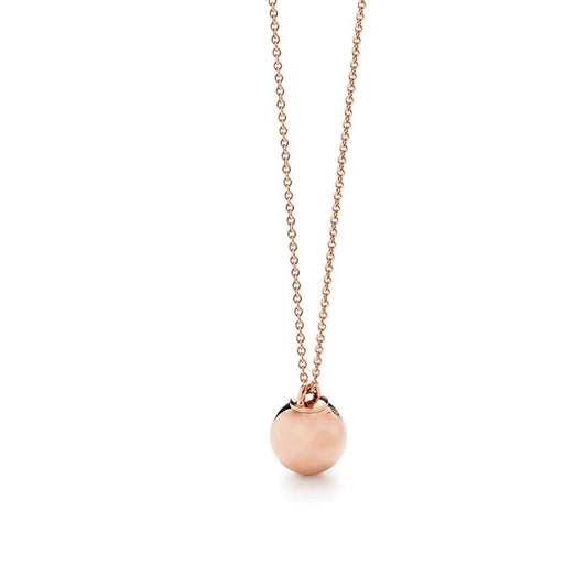 [Lumi Jewelry]HARDWEAR PENDENTIF BALL ROSE NECKLACE