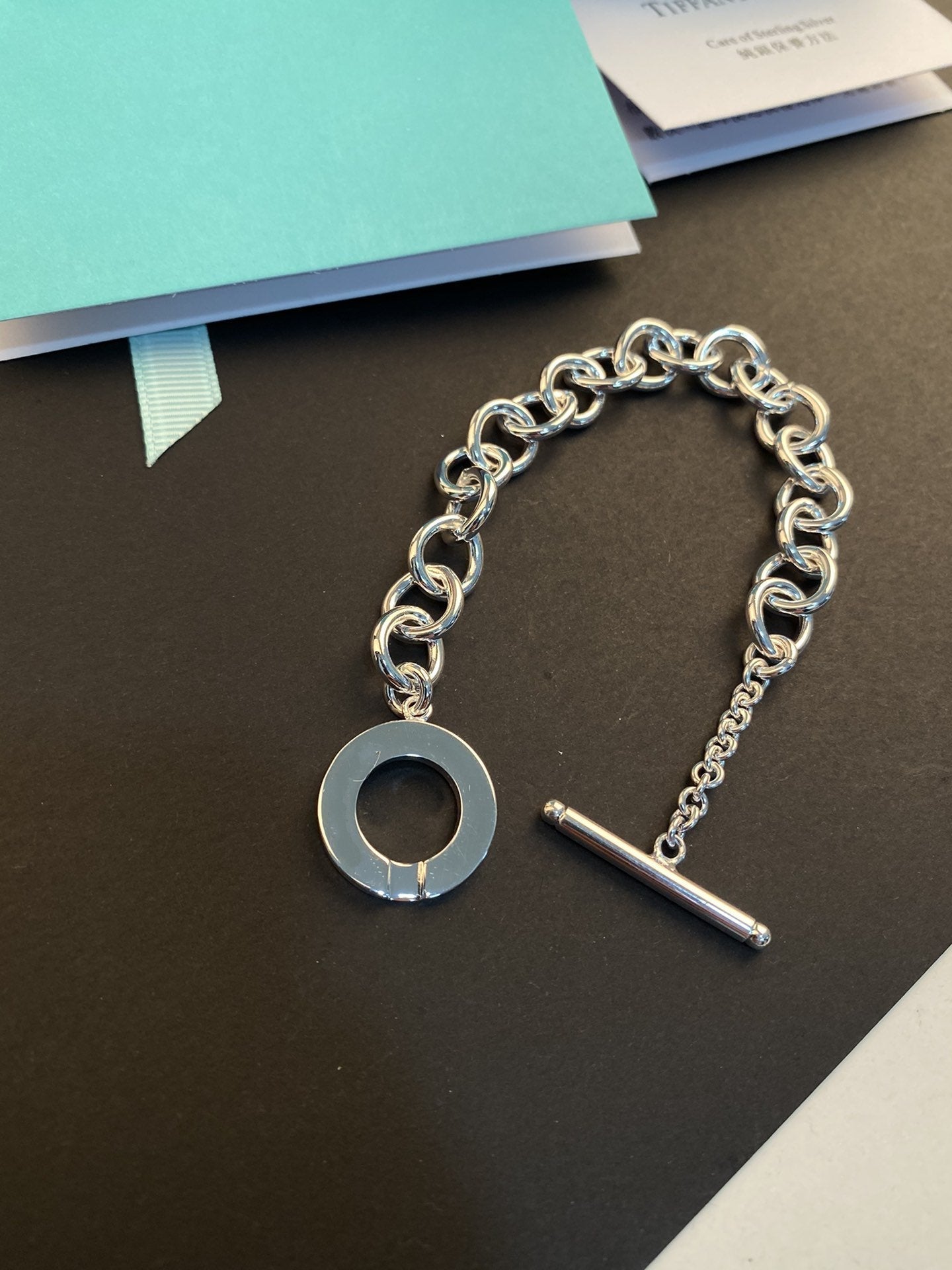 [Lumi Jewelry]TOGGLE TAG BRACELET SILVER