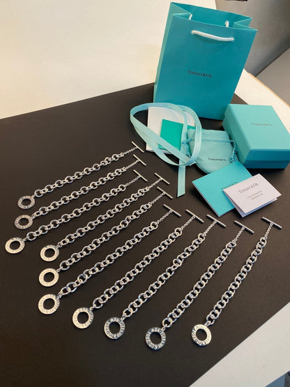 [Lumi Jewelry]TOGGLE TAG BRACELET SILVER