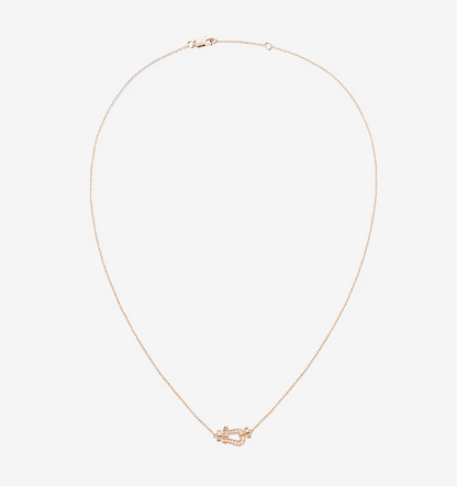 [Lumi Jewels]FORCE 10 DIAMOND PINK GOLD NECKLACE MINI MODEL