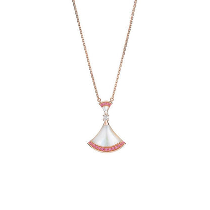 [Lumi Jewels]DREAM NECKLACE MOP PINK DIAMOND