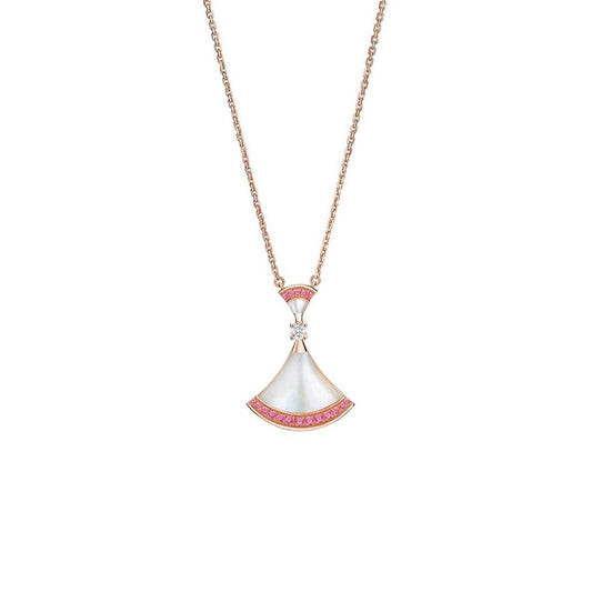 [Lumi Jewels]DREAM NECKLACE MOP PINK DIAMOND