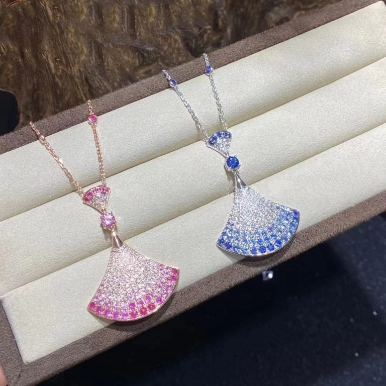 [Lumi Jewels]DREAM NECKLACE AGATE SILVER DIAMOND