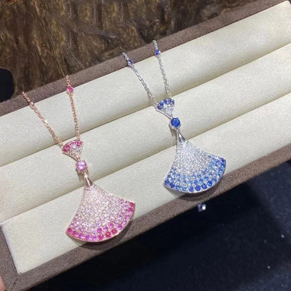 [Lumi Jewels]DREAM NECKLACE AGATE SILVER DIAMOND