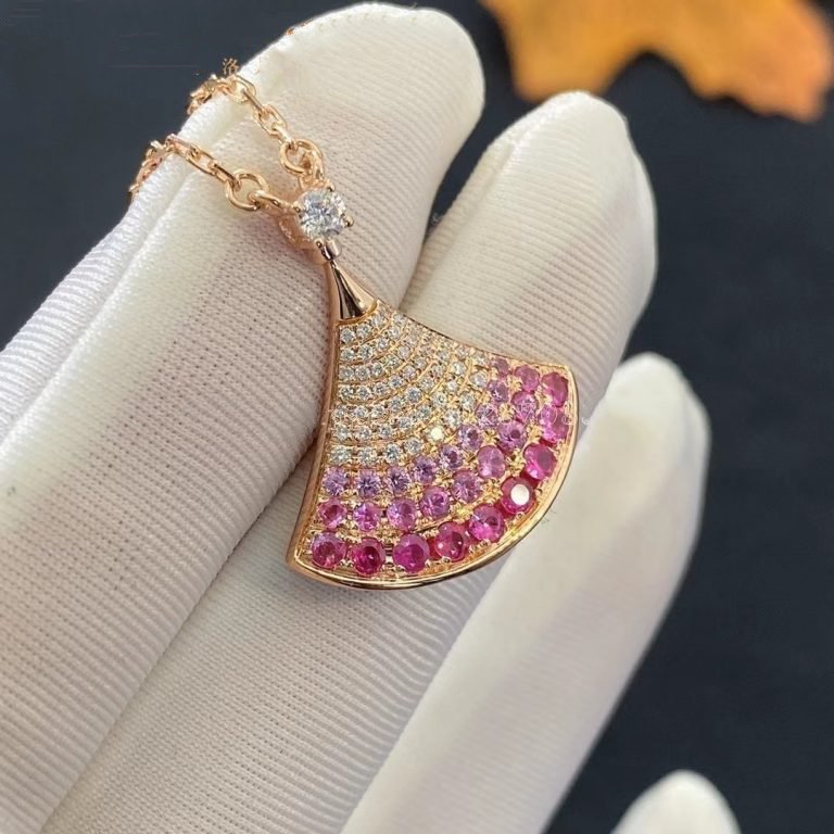 [Lumi Jewels]DREAM NECKLACE PINK GOLD PINK DIAMOND