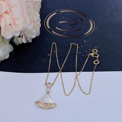 [Lumi Jewels]DREAM NECKLACE MOP GOLD DIAMOND