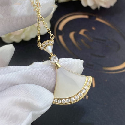 [Lumi Jewels]DREAM NECKLACE MOP GOLD DIAMOND