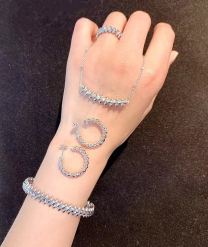 [Lumi Jewels]CLASH SILVER BRACELET