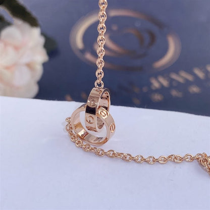 [Lumi Jewels]LOVE BRACELET DOUBLE RING