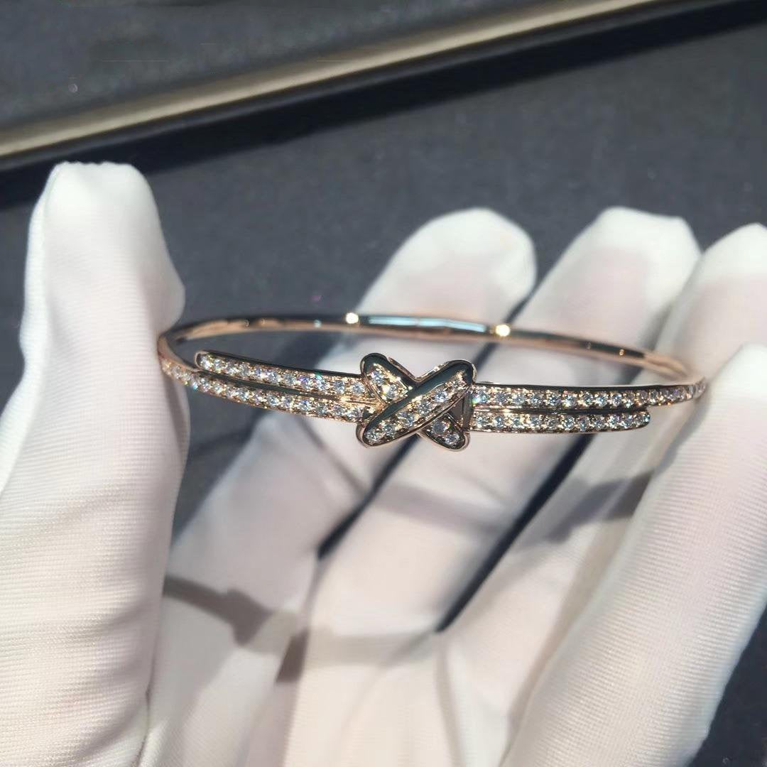 [Lumi Jewels]JEUX DE BRACELET DIAMONDS PINK GOLD