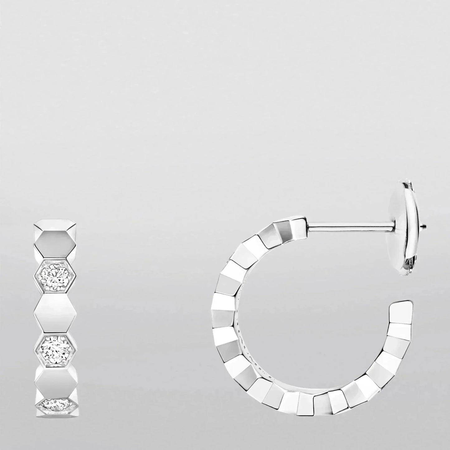 [Lumi Jewels]Hollow Design Four-Leaf Clover Flower Shape Ring