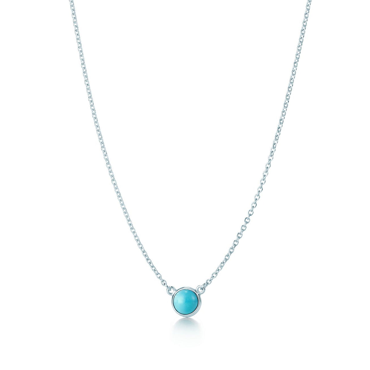 [Lumi Jewelry]YARD TURQUOISE NECKLACE SILVER