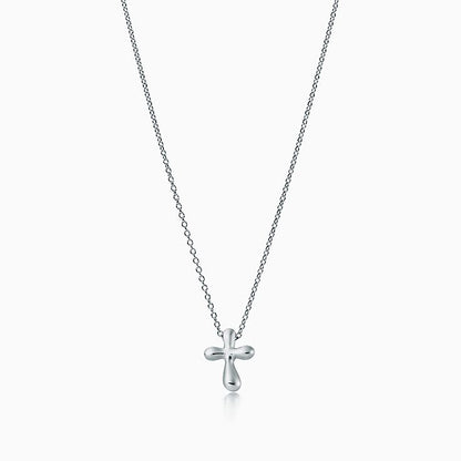 [Lumi Jewelry]CROSS PENDANT MINI BARE CROSS NECKLACE