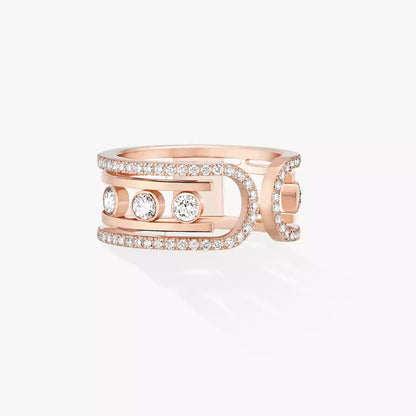 [Lumi Jewels]Move 10th Diamond Ring in Gold