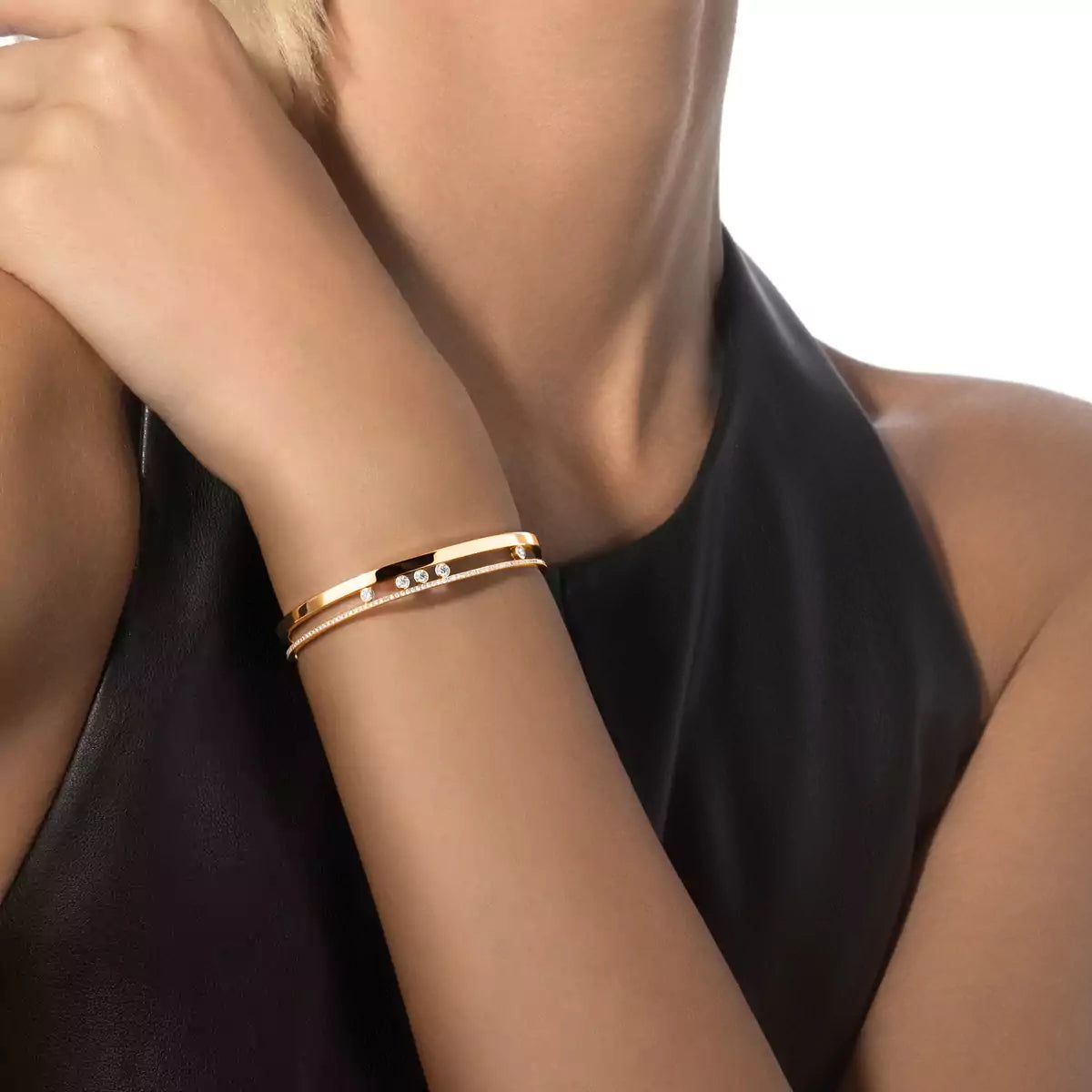 [Lumi Jewels]Move Romane Diamond Bangle Bracelet