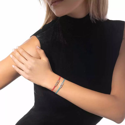 [Lumi Jewels]Messika Care(s) pink cord pav¨¦ bracelet