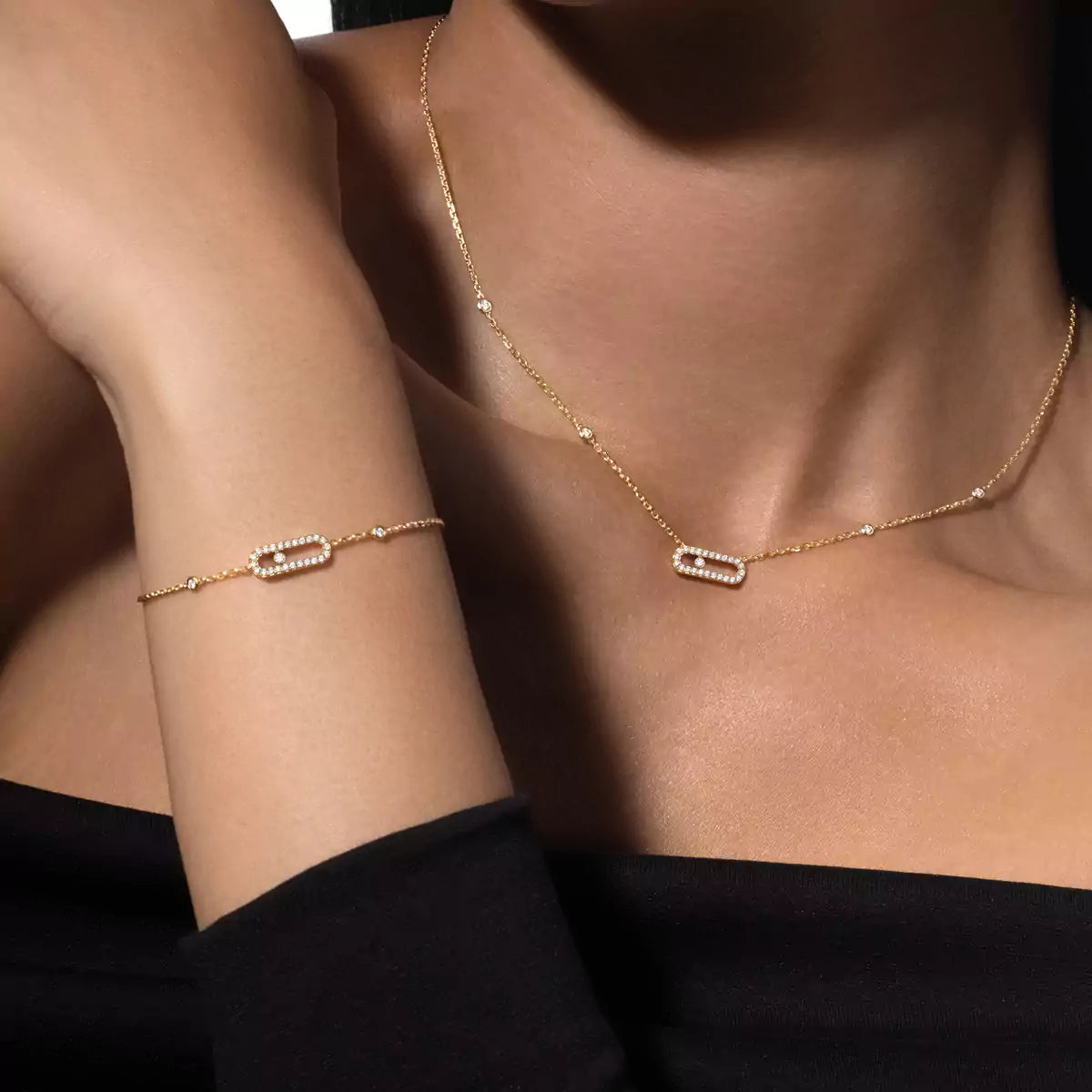 [Lumi Jewels]Move Uno Necklace