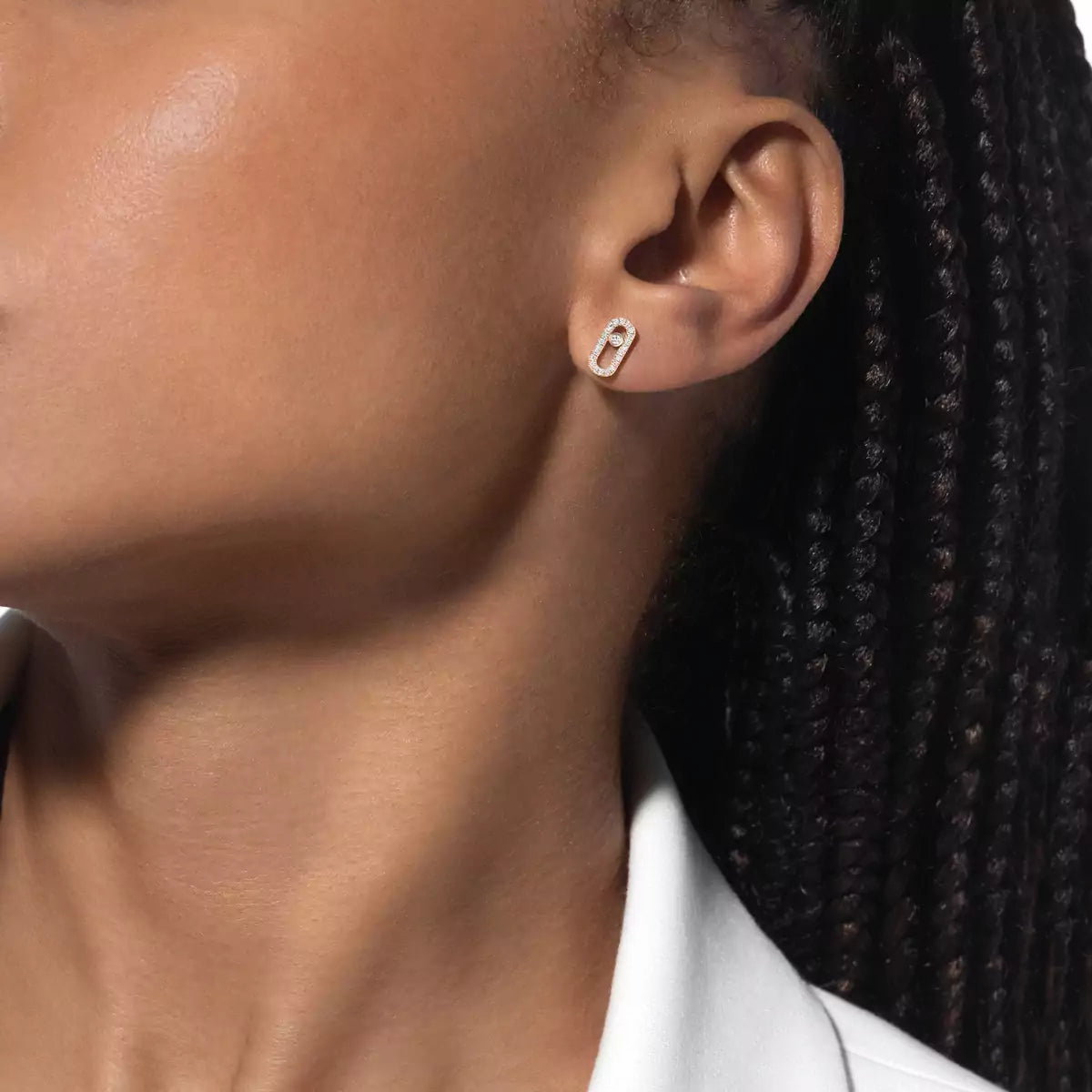 [Lumi Jewels]Move Uno Diamond Earrings