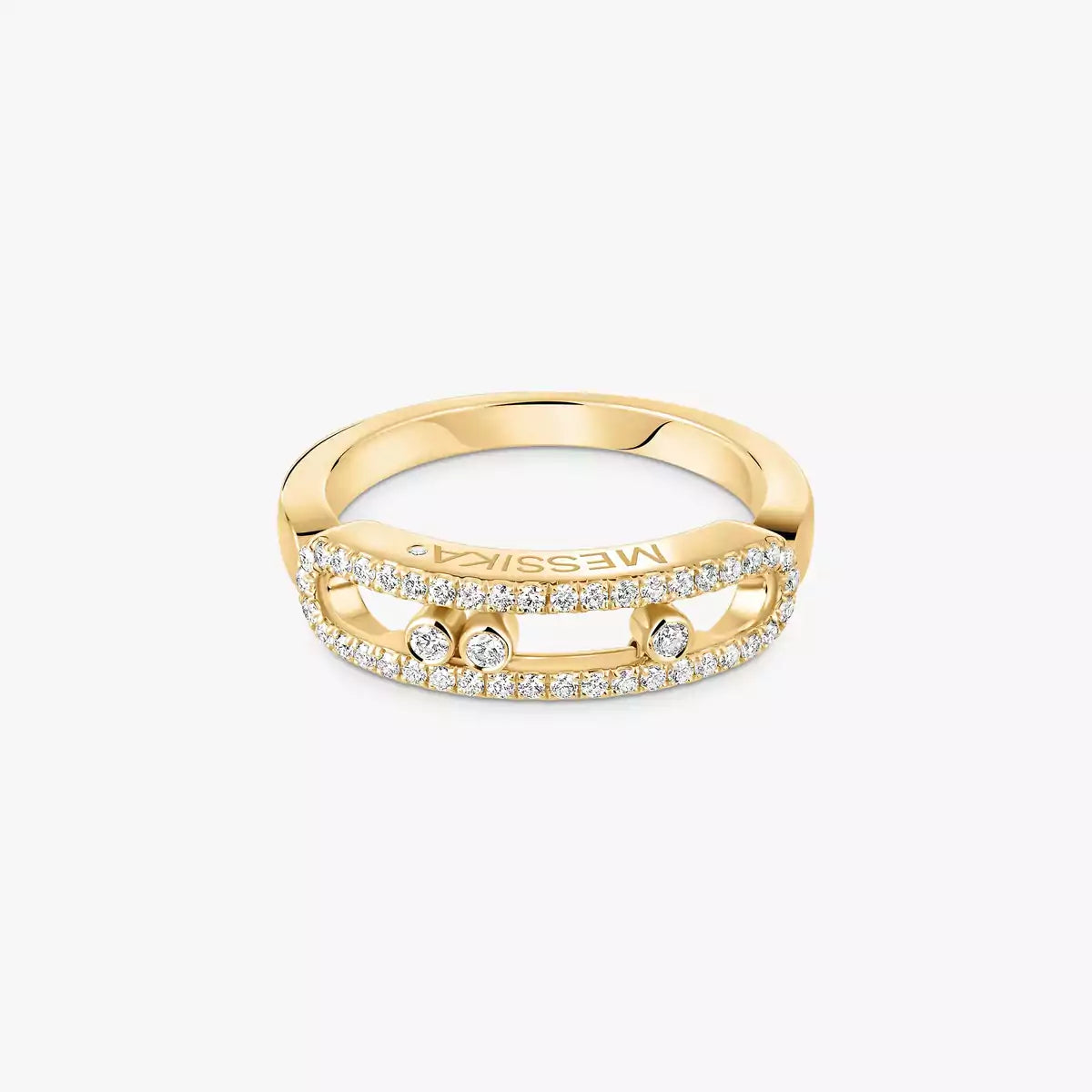 [Lumi Jewels] Baby Move Gold Diamond Pave_ Ring