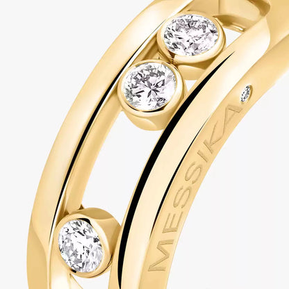[Lumi Jewels] MoveGold Diamond Ring