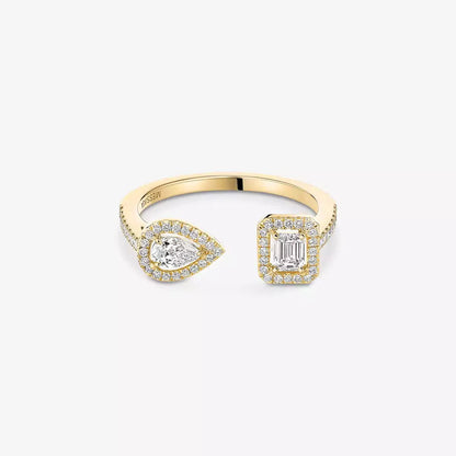 [Lumi Jewels]My Twin Toi Gold Diamond Ring