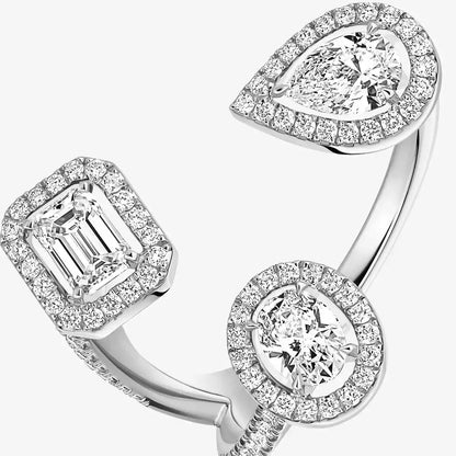 [Lumi Jewels]  Diamond Ring 0,25ct My Twin Trilogy