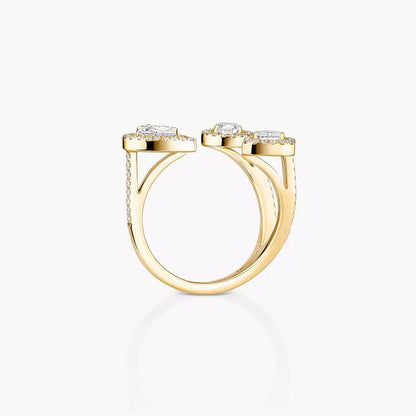 [Lumi Jewels]  Diamond Ring 0,25ct My Twin Trilogy