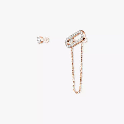 [Lumi Jewels]Move Uno Diamond Earrings