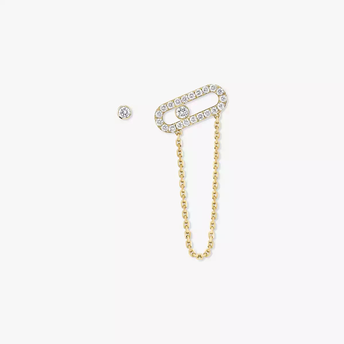 [Lumi Jewels]Move Uno Diamond Earrings