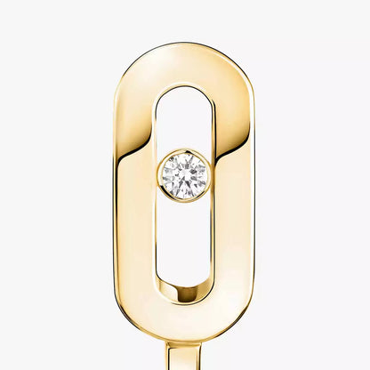 [Lumi Jewels]Diamond Mini Hoop Earrings Move Classique
