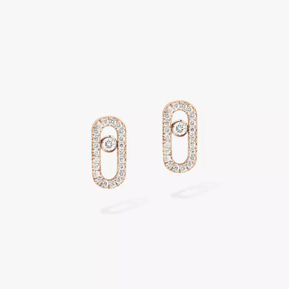[Lumi Jewels]Move Uno Diamond Earrings