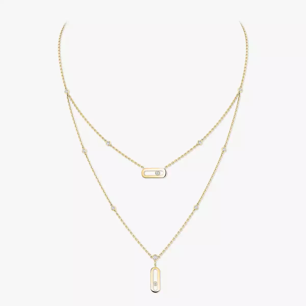 [Lumi Jewels] Move Uno Diamond Necklace