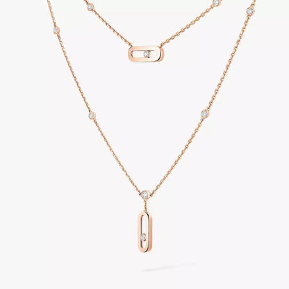 [Lumi Jewels] Move Uno Diamond Necklace