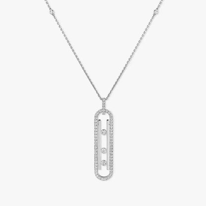 [Lumi Jewels]Diamond Necklace Move 10Th