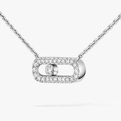 [Lumi Jewels]Diamond Necklace Move Uno