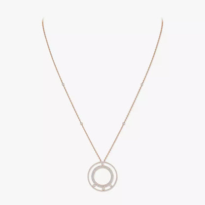 [Lumi Jewels]Move Romane Long Pave_-Set Diamond Necklace