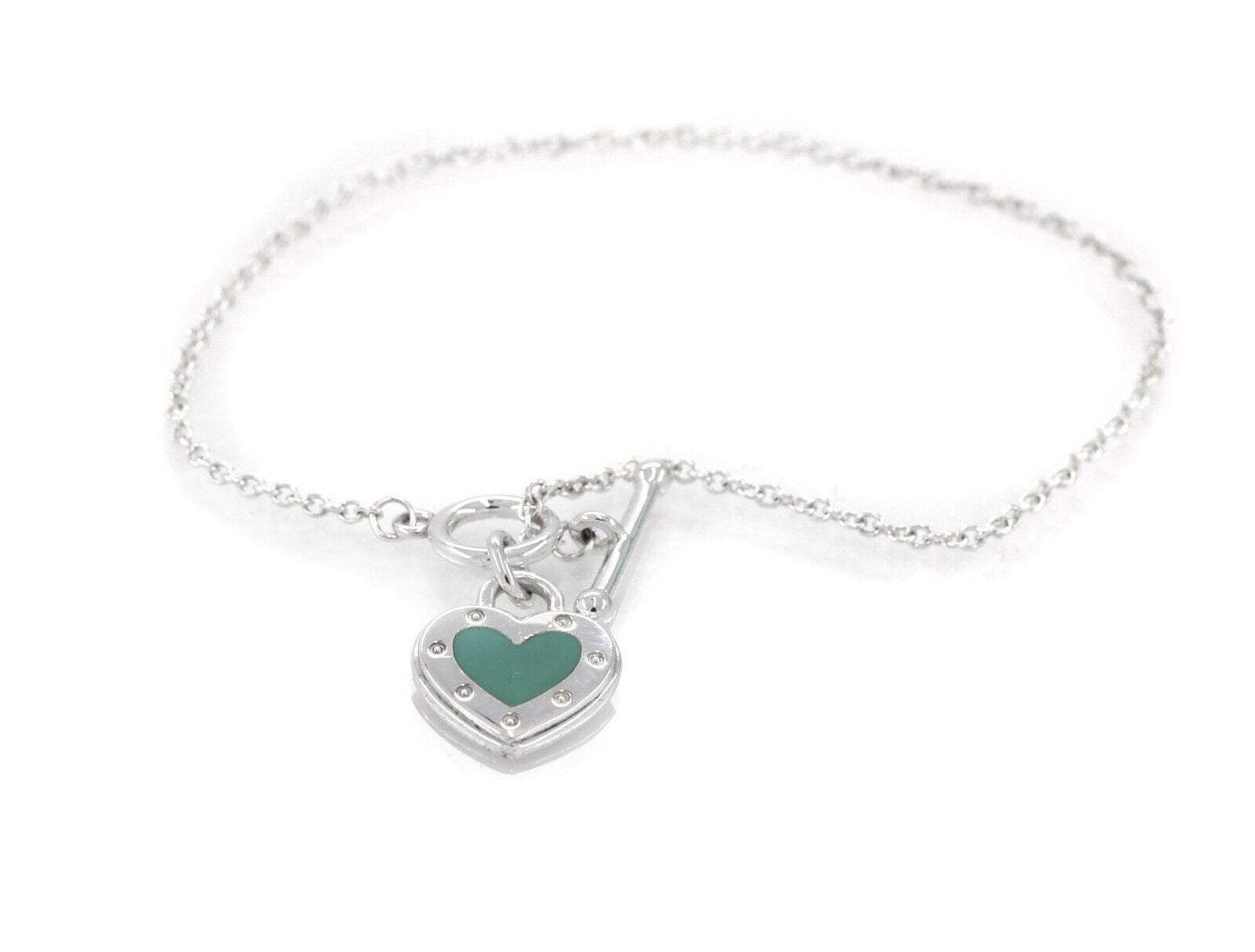 [Lumi Jewelry]LOVE HEART BLUE BRACELET