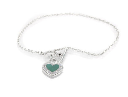 [Lumi Jewelry]LOVE HEART BLUE BRACELET