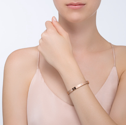 [Lumi Jewels]LOVE BRACELET 6.1MM 4 DIAMONDS