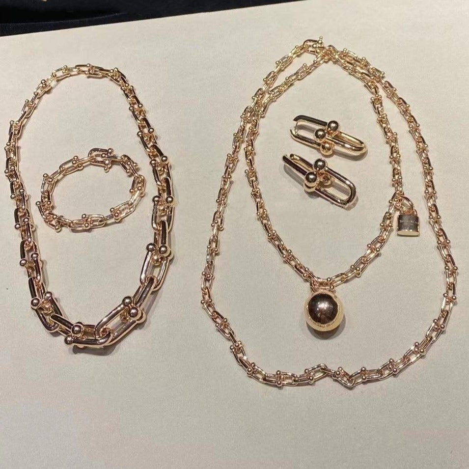 [Lumi Jewelry]HARDWEAR WRAP NECKLACE