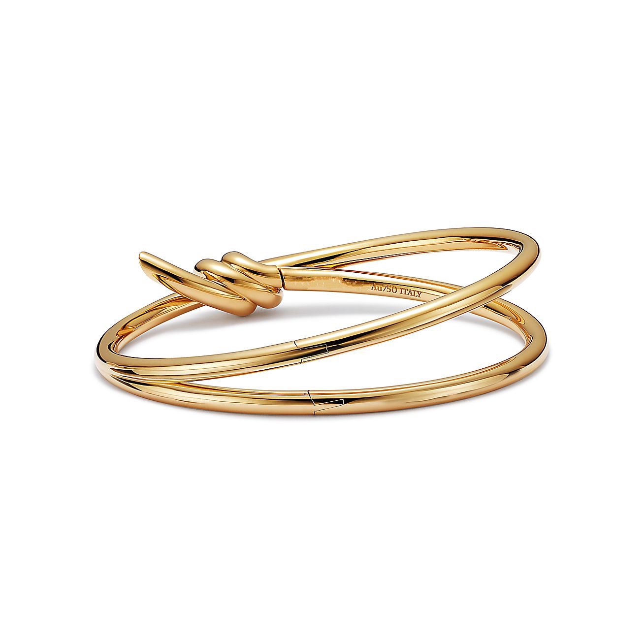 [Lumi Jewelry]KNOT DOUBLE ROW GOLD BRACELET
