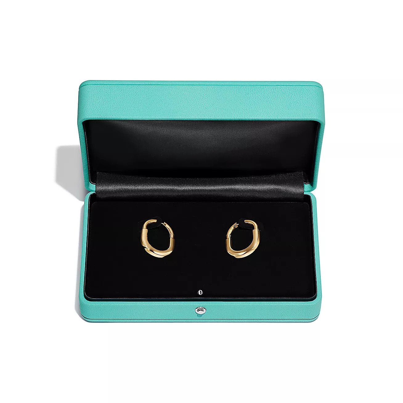 [Lumi Jewelry]LOCK MEDIUM EARRINGS