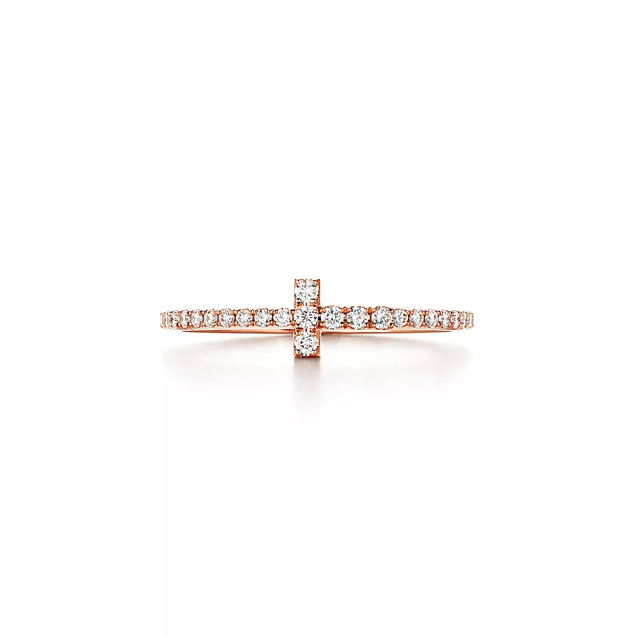 [Lumi Jewelry]T RING DIAMOND PINK GOLD