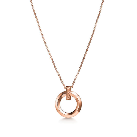 [Lumi Jewelry]T1 CIRCLE MEDIUM NECKLACE