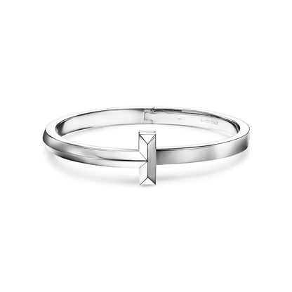 [Lumi Jewelry]T1 WIDE HINGED BANGLE BRACELET